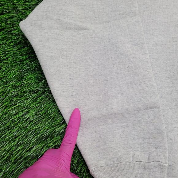 Vintage Looney-Tunes Taz Sweatshirt L/XL 23x22 Cropped - Picture 12 of 16